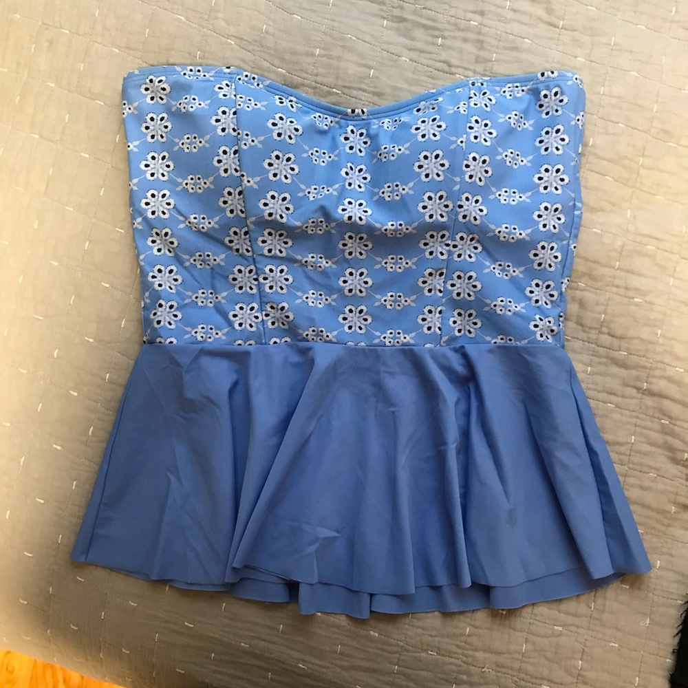 Lime Ricki Peplum Swimsuit